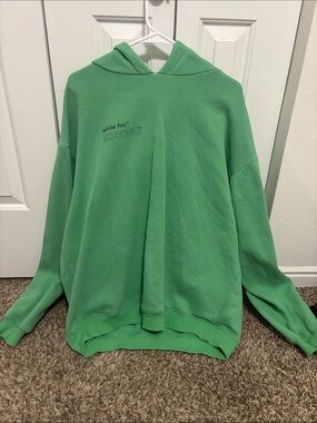 White Fox Boutique Green Hooded Sweatshirt